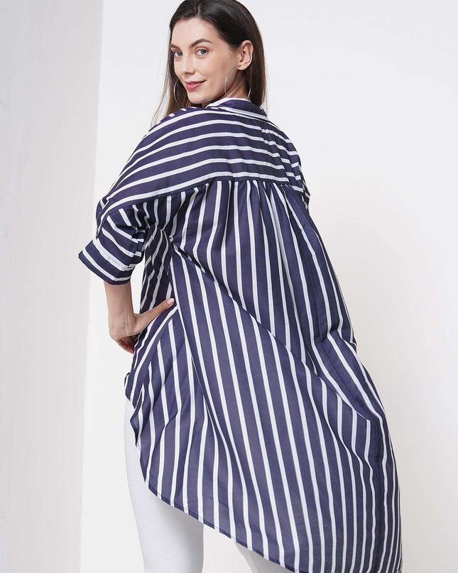 Kaftan Striped Shirt