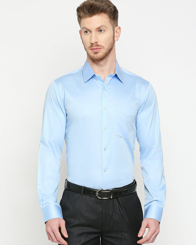Baby Blue Satin
