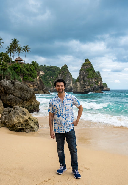 Blue Lagoon Men Shirt