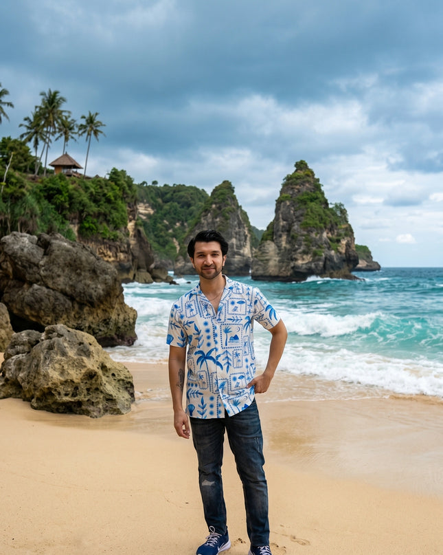 Blue Lagoon Men Shirt