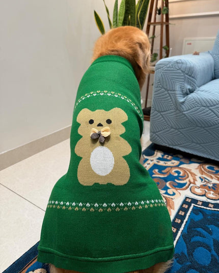 Green Teddy Sweater