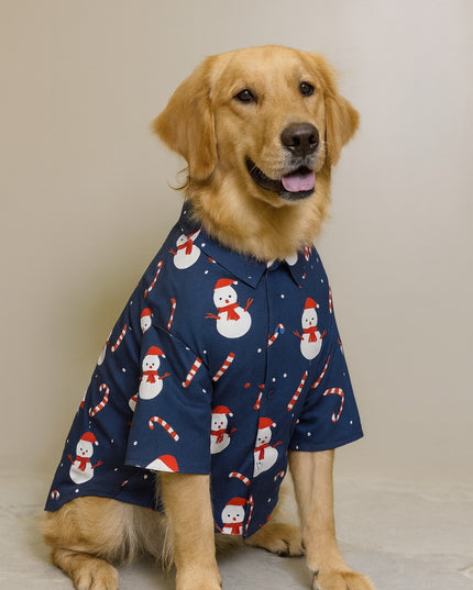 Snowman Dog Shirt