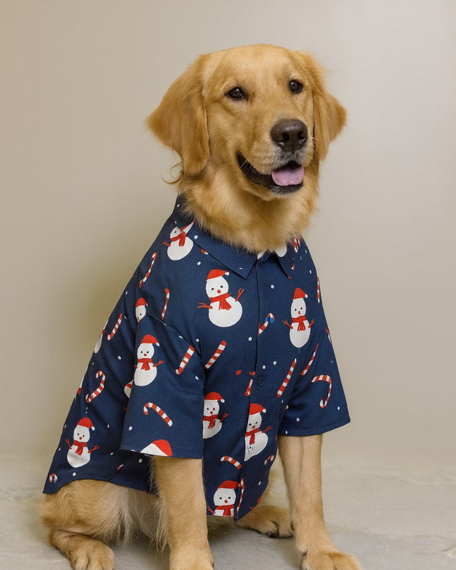 Snowman Dog Shirt