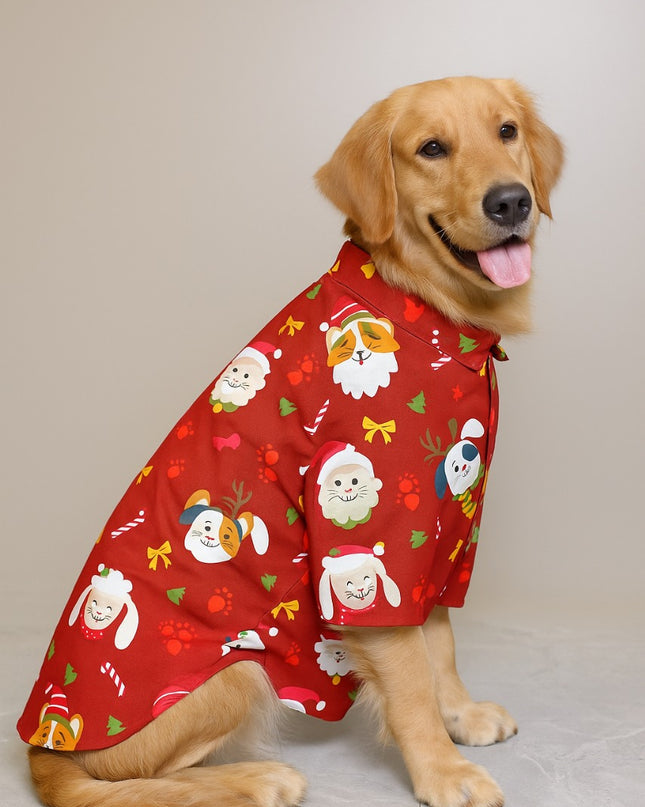 Santa Paws Dog Shirt