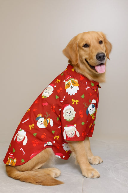 Santa Paws Dog Shirt