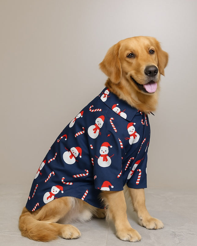 Snowman Dog Shirt