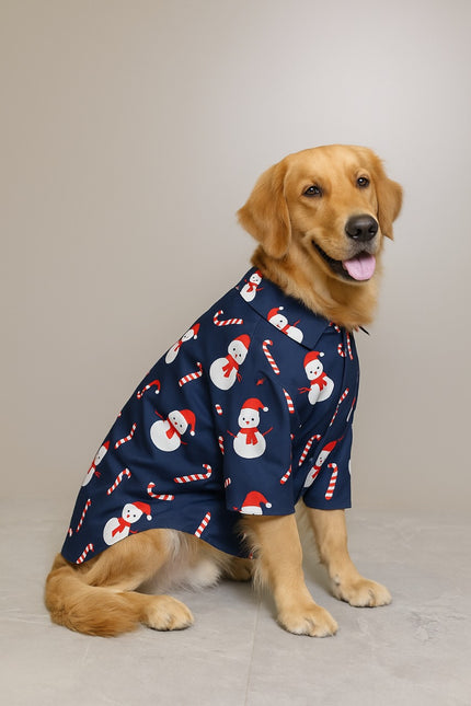 Snowman Dog Shirt