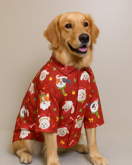 Santa Paws Dog Shirt