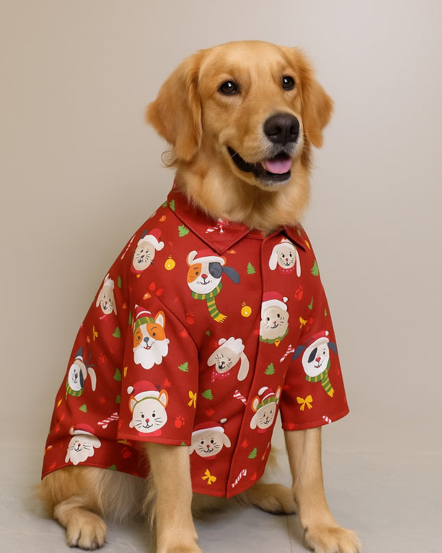 Santa Paws Dog Shirt