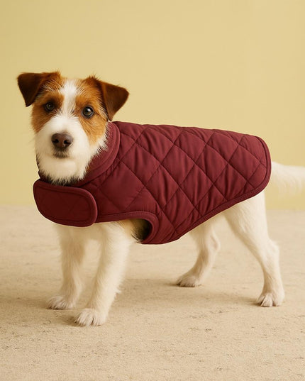 Wine Puffer Jacket