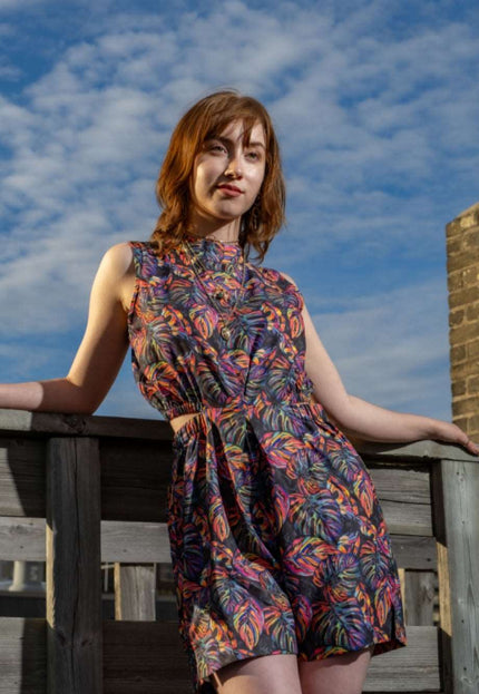 Neon Tropical Women Jumper