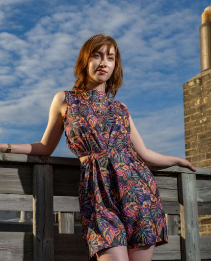 Neon Tropical Women Jumper