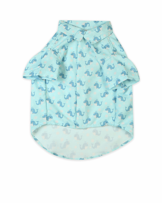 Baby Whale Dog Shirt