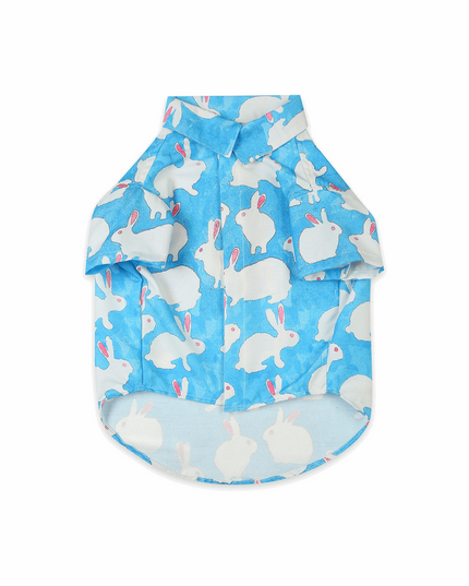 Blue Bunny Dog Shirt