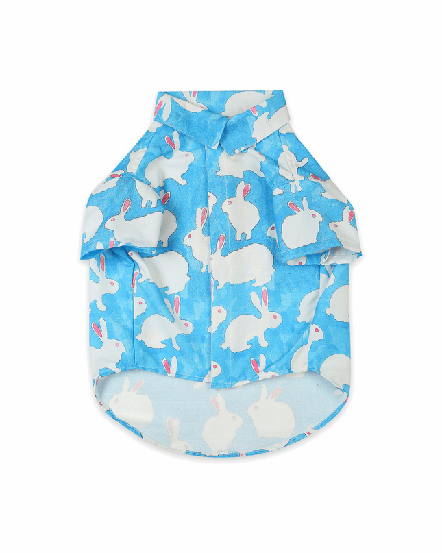 Blue Bunny Dog Shirt