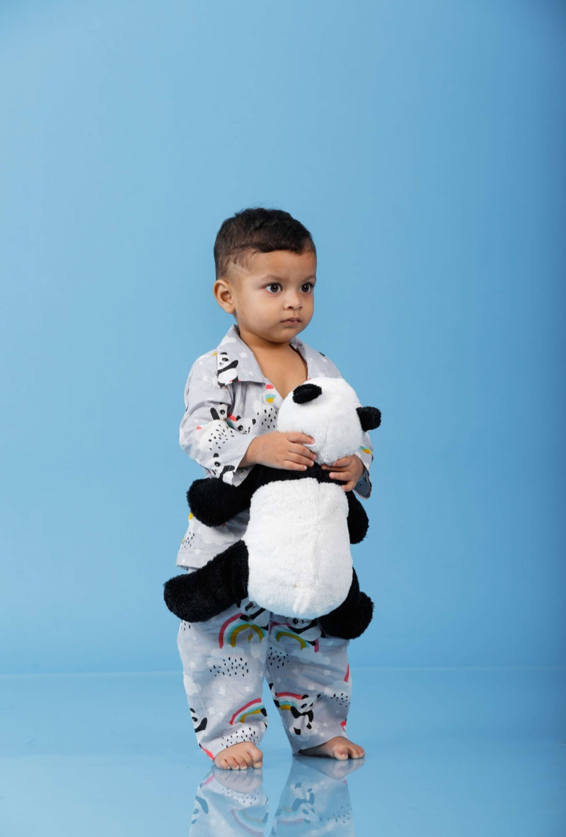 Colorful Panda Sleep Suit Boy