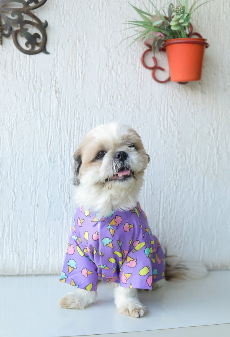 I Scream You Scream Dog Shirt