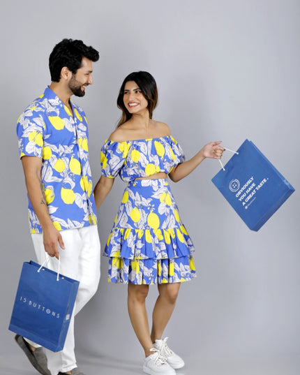 Santorini Couple