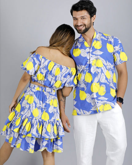 Santorini Couple