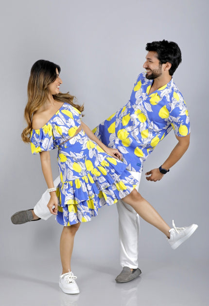 Santorini Couple
