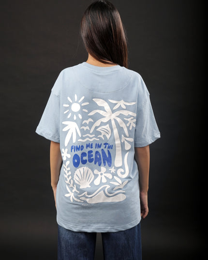 OCEAN WOMEN OVERSIZED TEE
