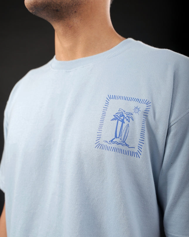 OCEAN MEN OVERSIZED TEE