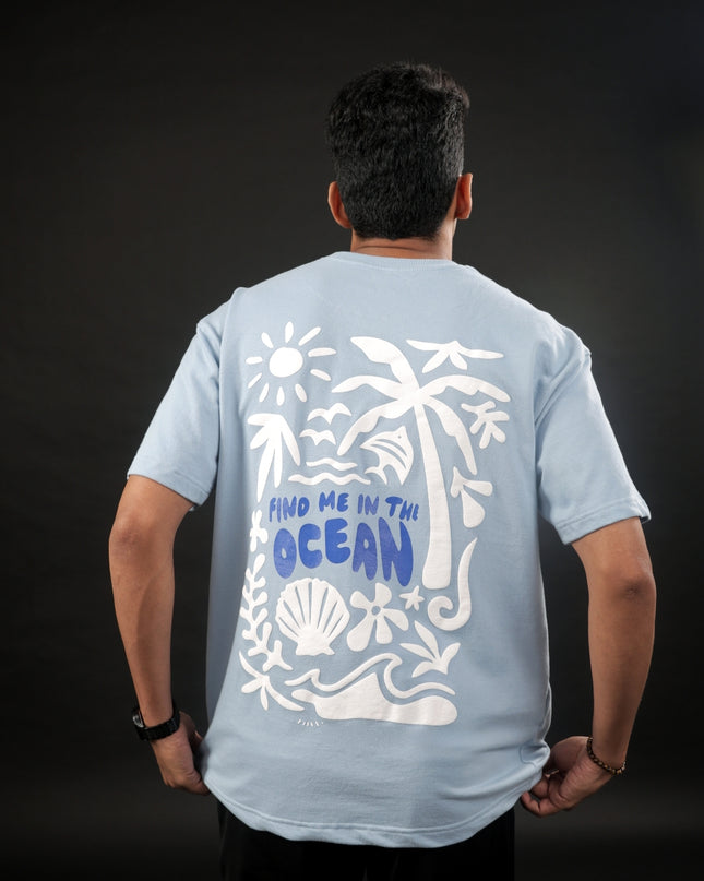 OCEAN MEN OVERSIZED TEE