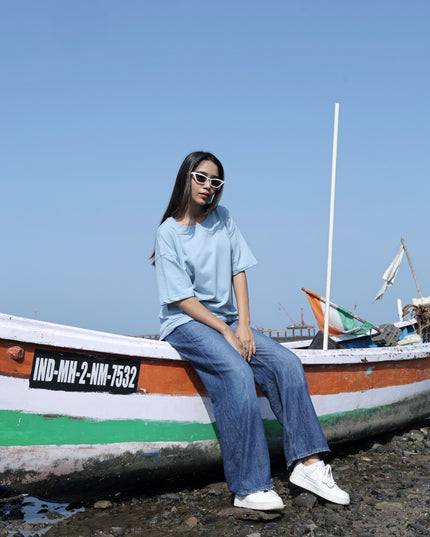 OCEAN WOMEN OVERSIZED TEE