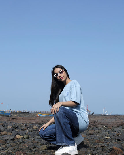 OCEAN WOMEN OVERSIZED TEE