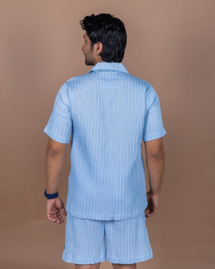 Sky Crinkle Coord