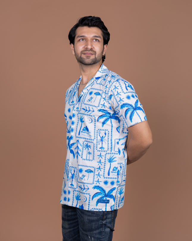 Blue Lagoon Men Shirt