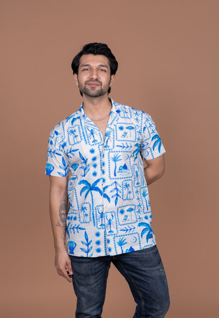Blue Lagoon Men Shirt