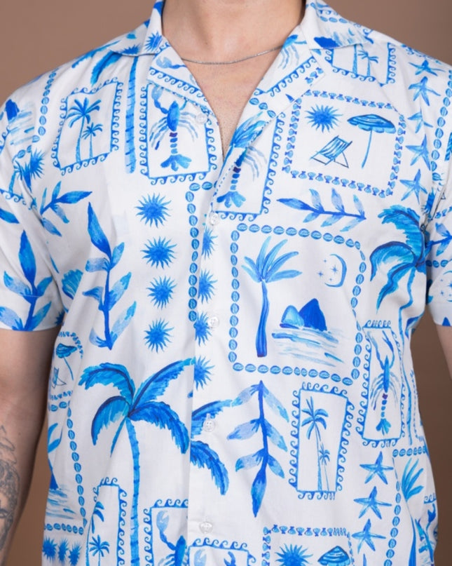 Blue Lagoon Men Shirt