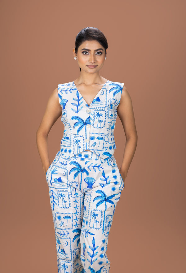 Blue Lagoon Women Co-ord