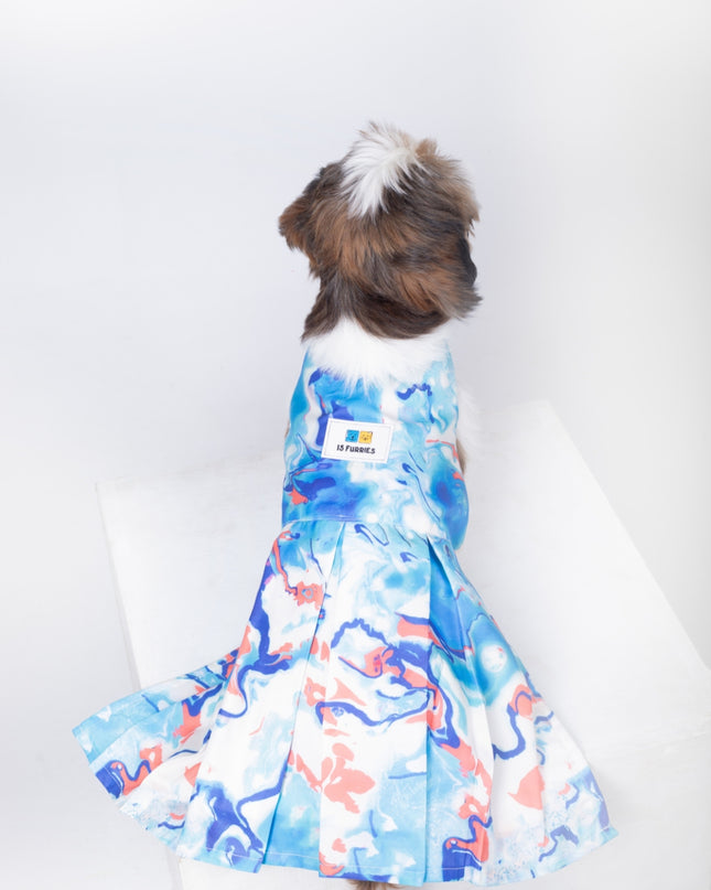 Fluid Art Dog Dress