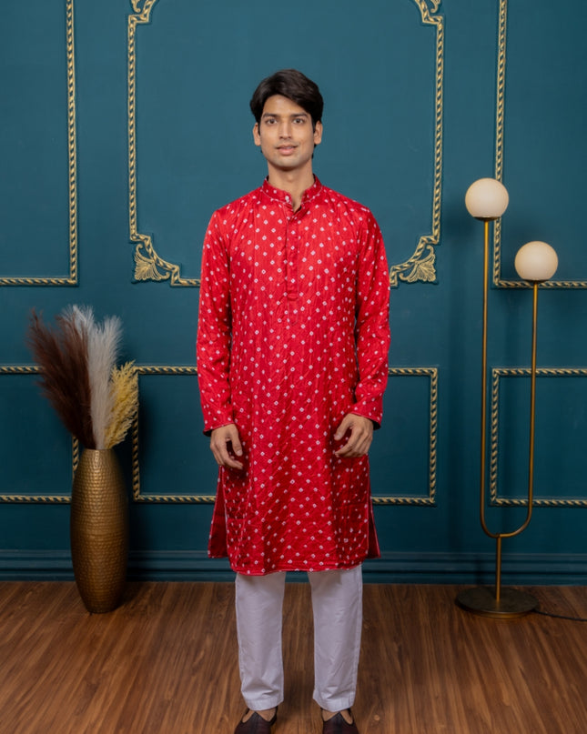 OG RED BANDHANI MEN