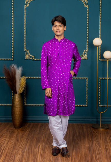 OG PURPLE BANDHANI MEN