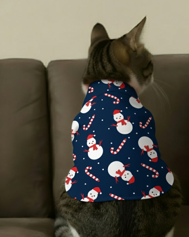SNOWMAN CAT SHIRT