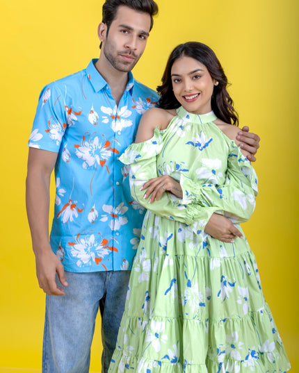 Lime Lily Cross Twinning