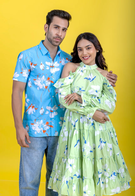 Lime Lily Cross Twinning