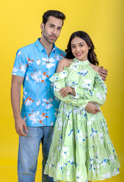 Lime Lily Cross Twinning