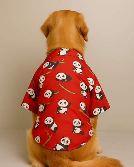 RED PANDA DOG SHIRT