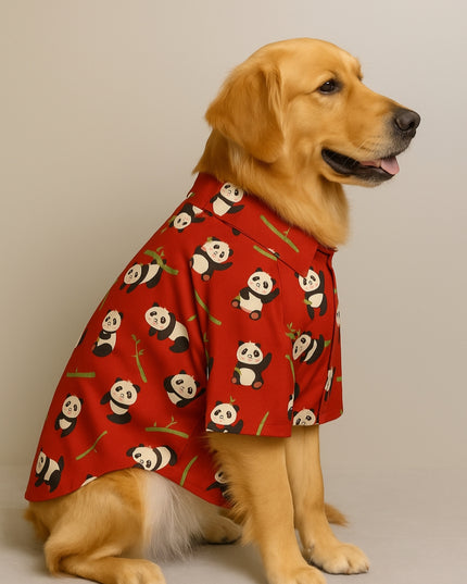 RED PANDA DOG SHIRT