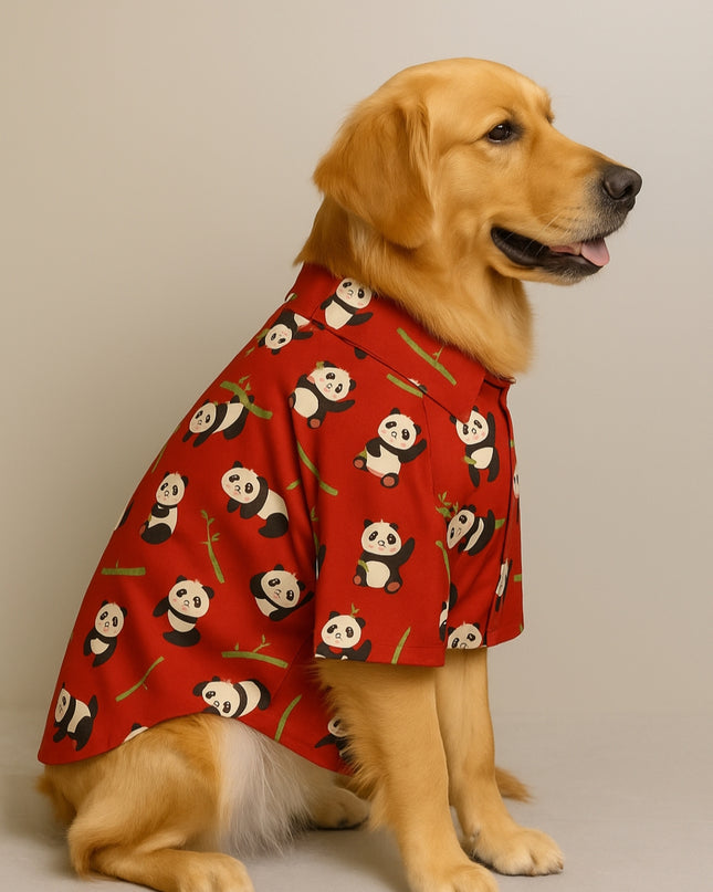 RED PANDA DOG SHIRT