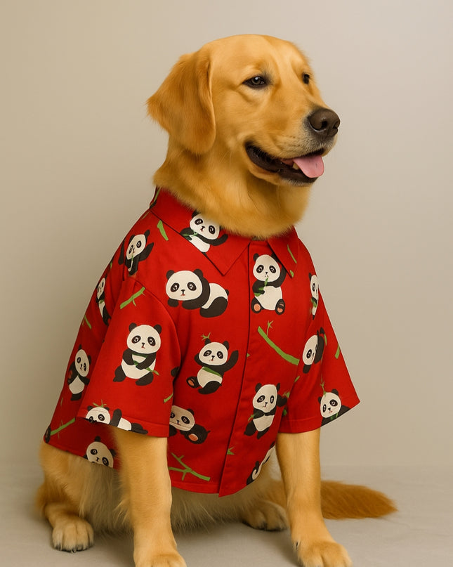 RED PANDA DOG SHIRT