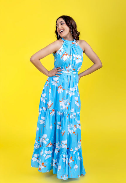 BLUE LILY DRESS
