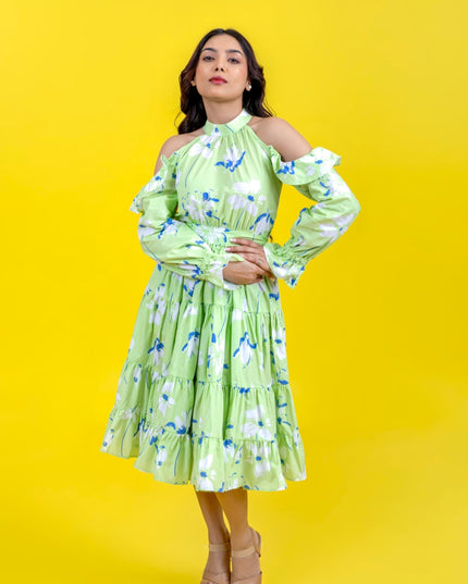 Lime Lily Dress