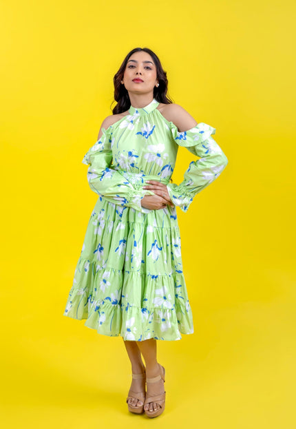 Lime Lily Dress
