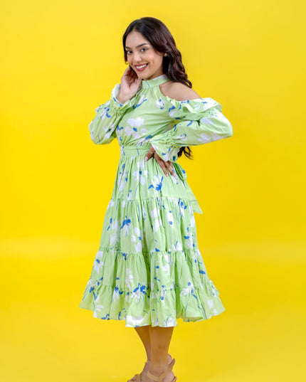 Lime Lily Dress