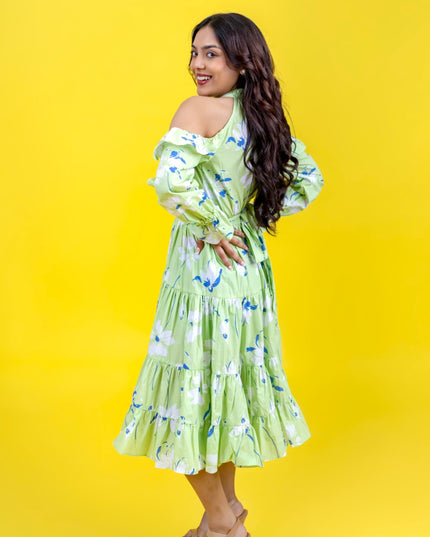 Lime Lily Dress